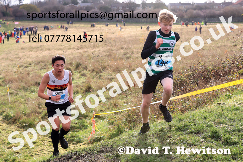 Mens Under-17s 2025 Start Fitness NEHL, Wrekenton, Gateshead, Sunday, November 23rd. Photo: David T. Hewitson/Sports for All Pics